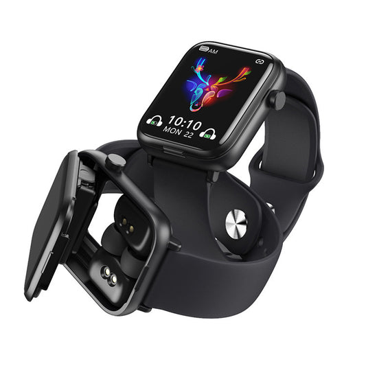 Smartwatch med in-ear hörlurar